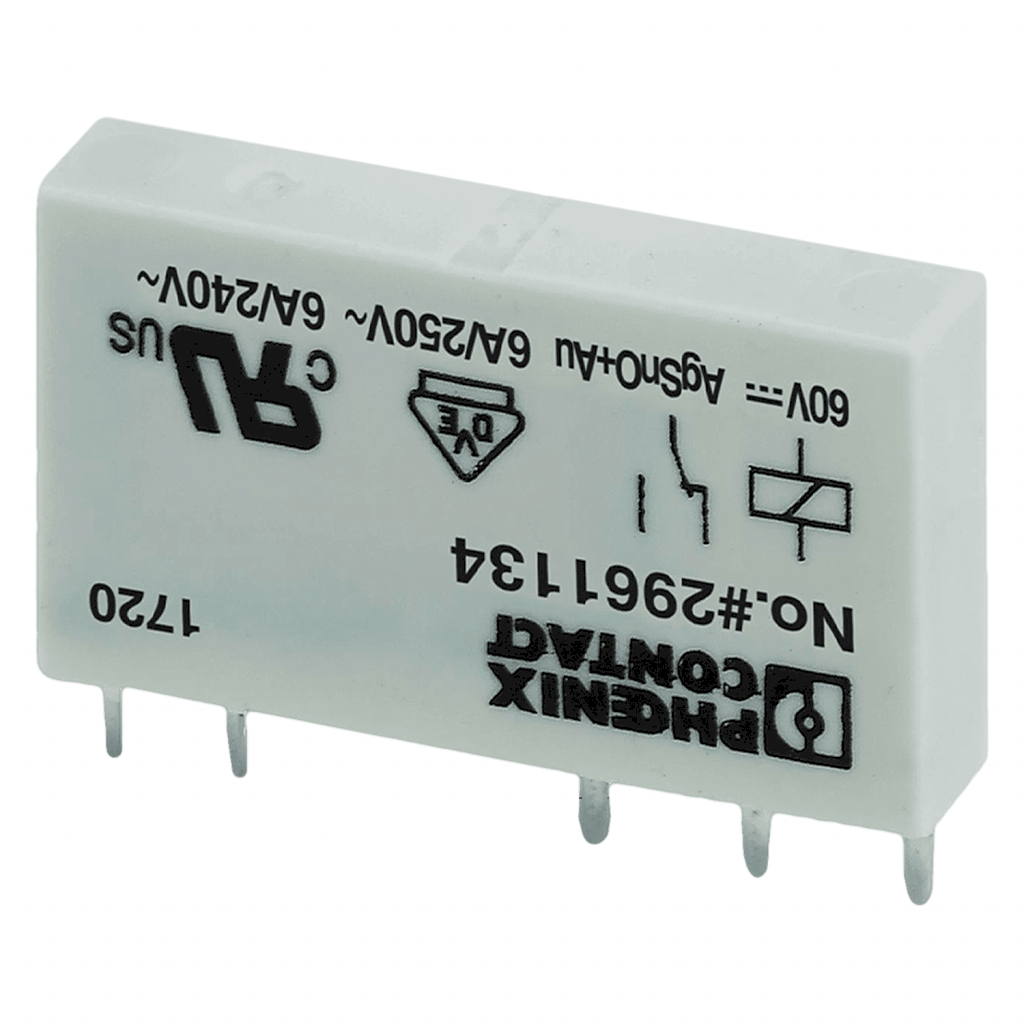 [15378] Relé Enchufable Miniatura 60VCC 6A 1C/O Phoenix Contact