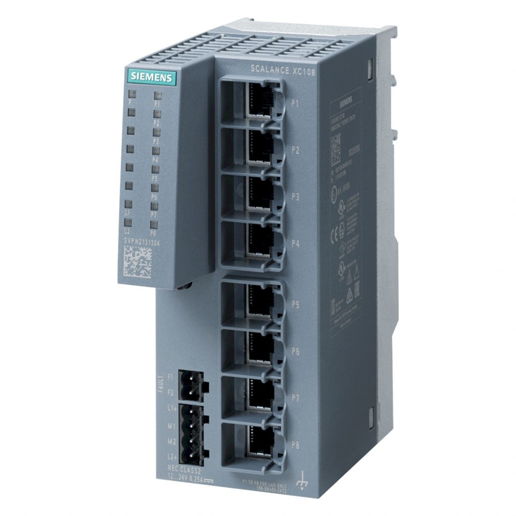 Switch Scalance XC108 No Administrado 8xRJ45 10/100Mbit/s Siemens