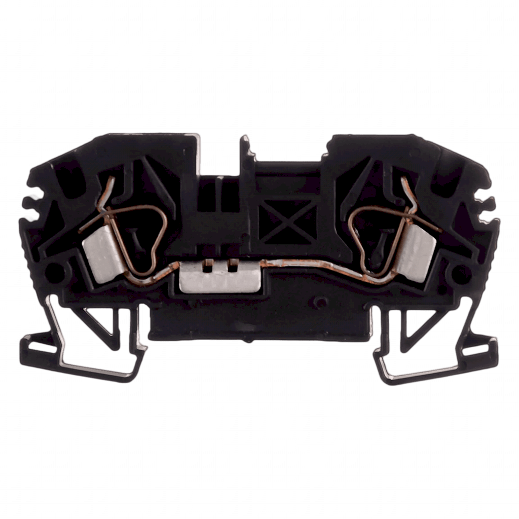 [19993] Borne BKF Resorte 800V 32A 4mm2 Negro Zoloda