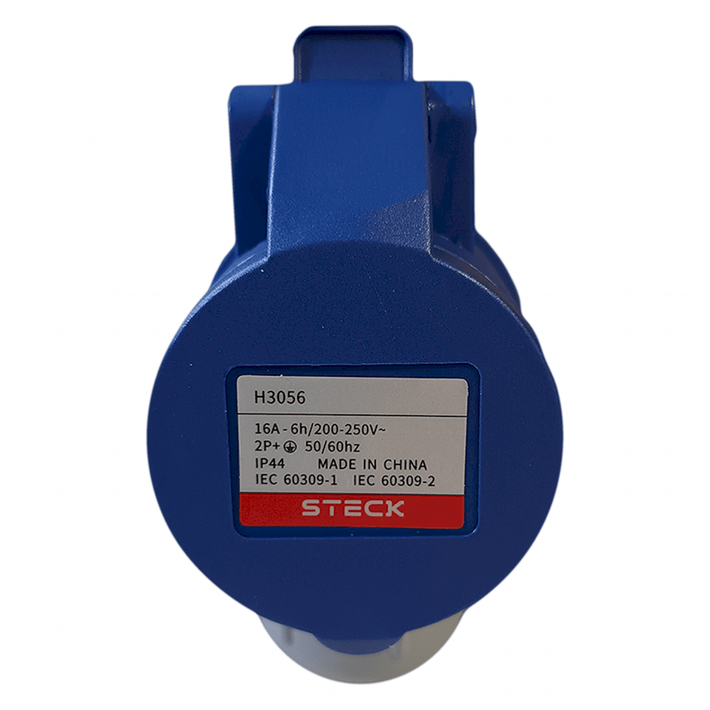 Toma Industrial Móvil Triton 2P+T 16A 220V IP44 Steck Electric