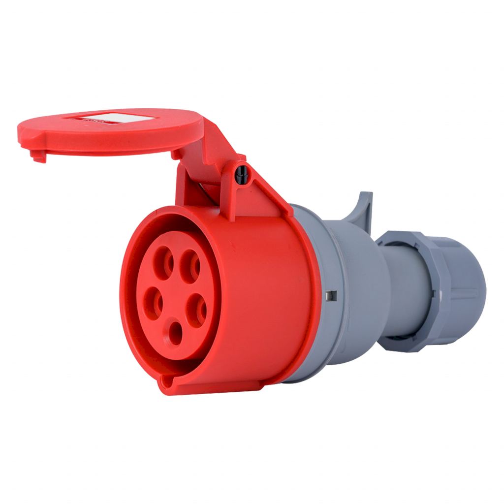 [37149] Toma Industrial Móvil Triton 3P+N+T 32A 380V IP44 Steck Electric