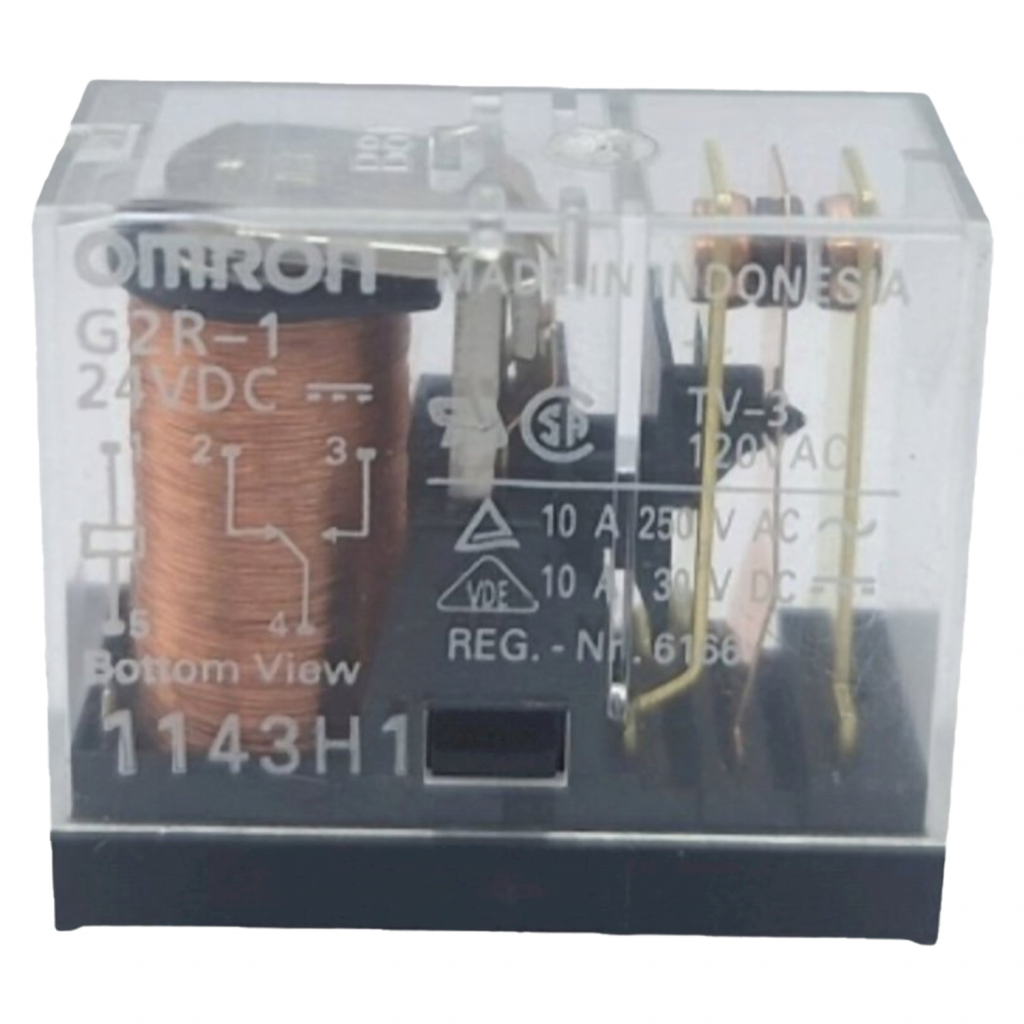 Relé Simple Inversor 24VCC 10A 1C/O Omron