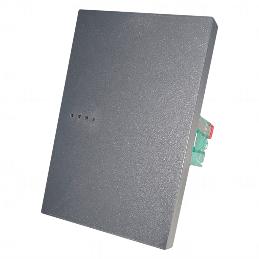 Módulo Bauhaus Tecla Combinacion Cuadruple Gris Cambre