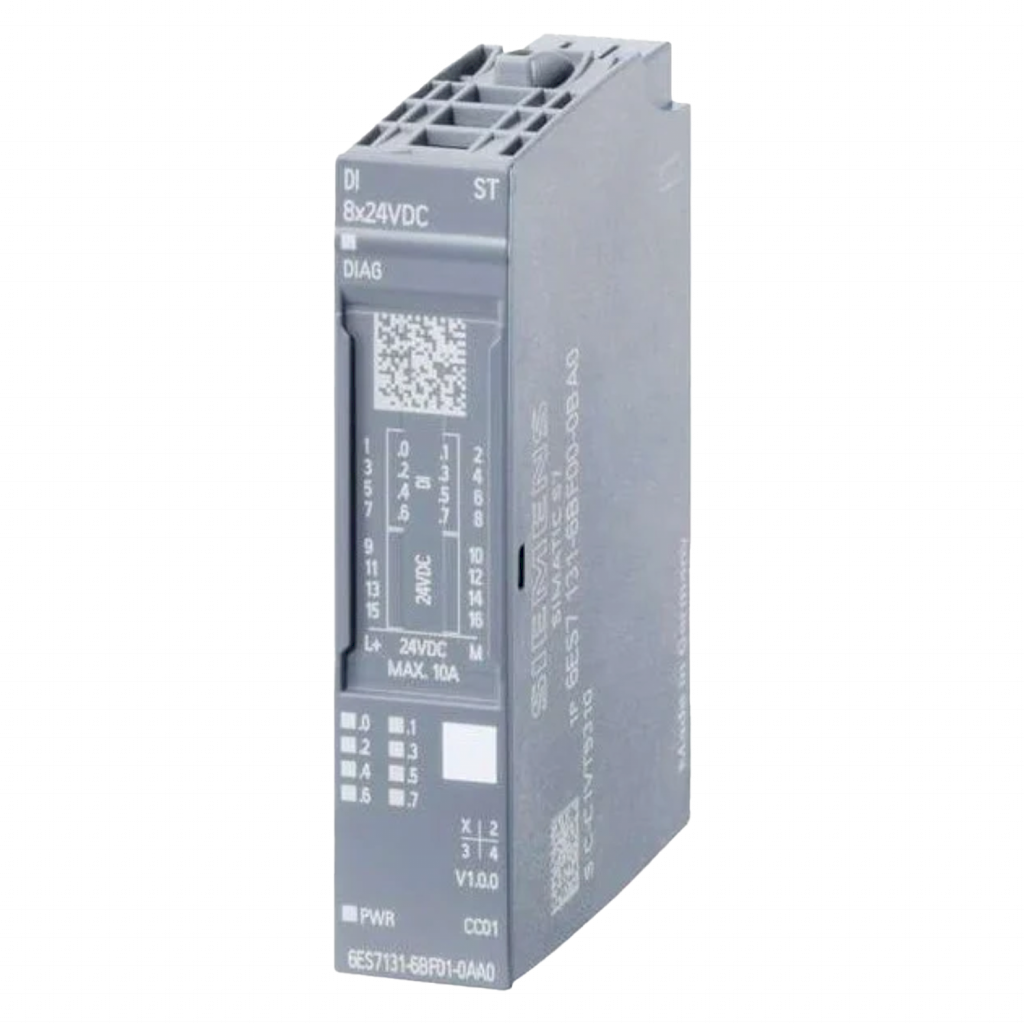 Módulo ET200SP 24VCA 8DI PNP Base Siemens