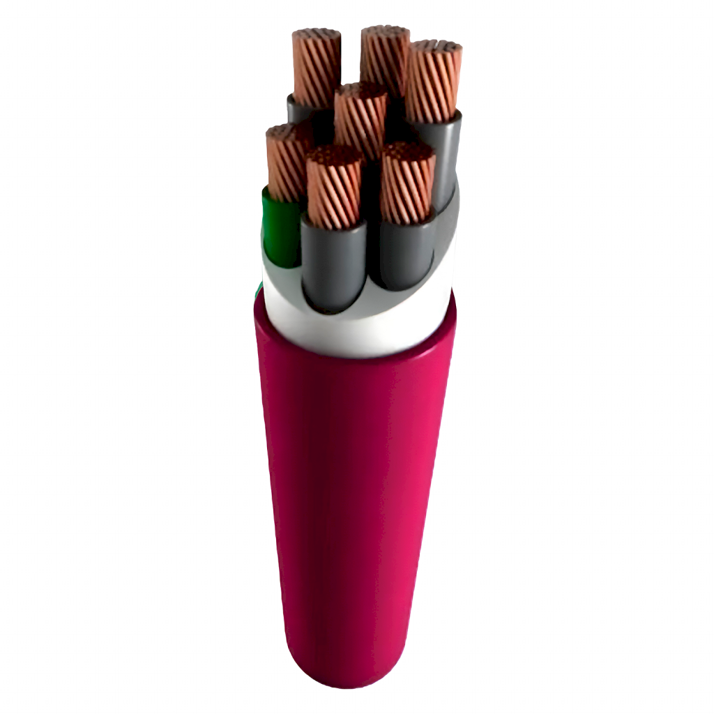 [13730] Cable Subterraneo 7x1,5mm2 10A PVC Rosa Prysmian