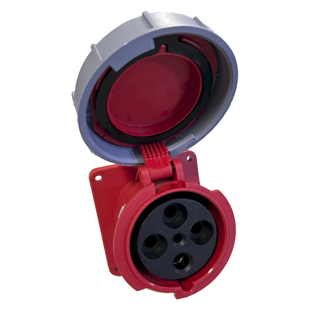 [37116] Toma Industrial Embutir Triton 125A 3P+T 380V IP44 Steck Electric