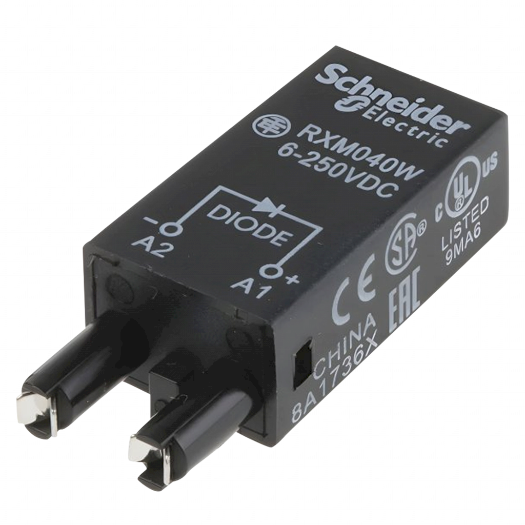 [19393] Módulo de Protección Diodo 6-250VCA Schneider Electric