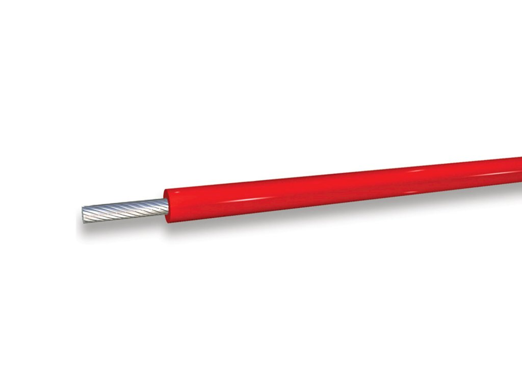 [29599] Cable Caucho Silicona 1x35mm2 165A 750V Rojo Tecno Indusil