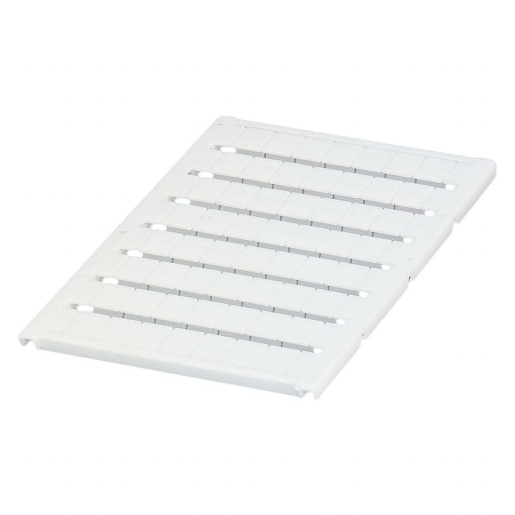 Plancha P/Bornes 10mm 36 Identificadores Rotulados Blanca Phoenix Contact