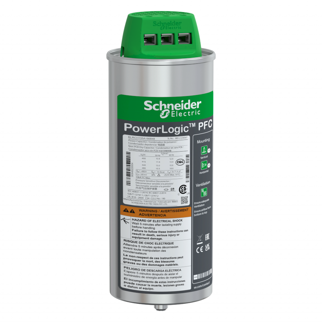 Capacitor Varplus 3 Fases 480VCA 15,5kVAR Schneider Electric