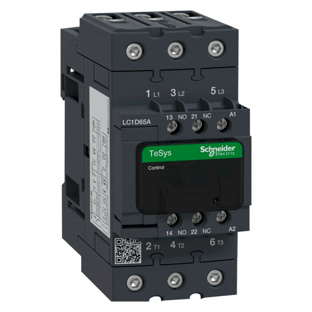 [36148] Contactor LC1D 3P 65A 440VCA 30kW Schneider Electric