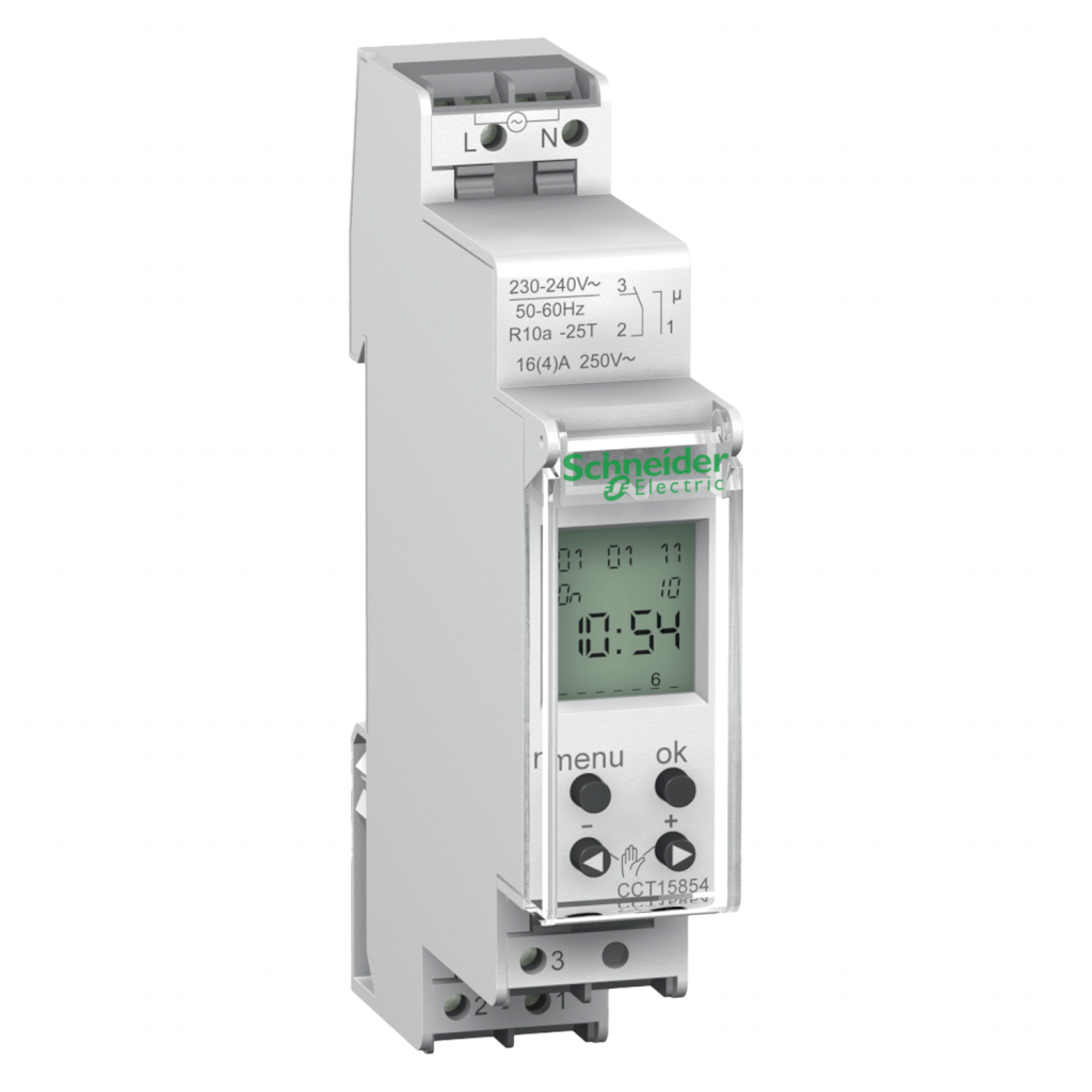 Interruptor Horario Semanal 1C/O Estandar Schneider Electric
