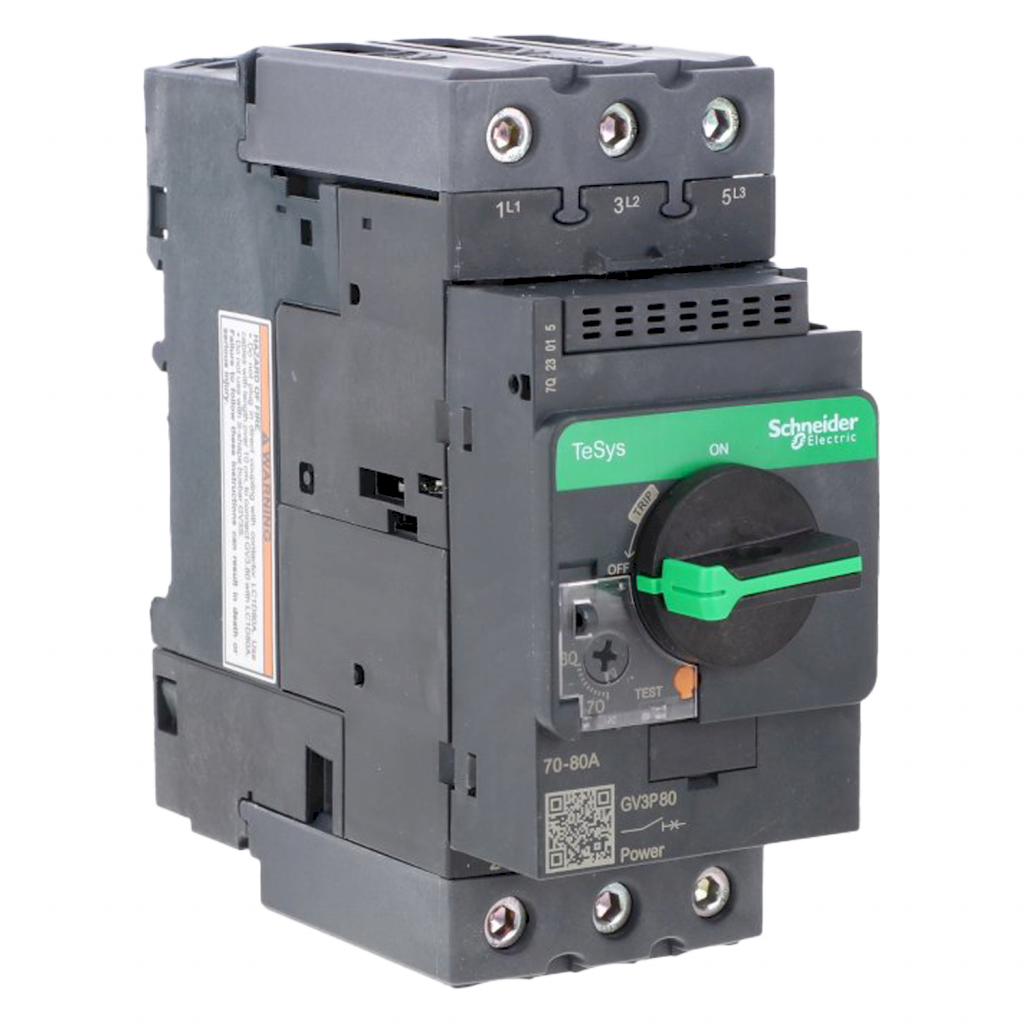 Guardamotor Magnetotérmico GV3 3P 70-80A Schneider Electric