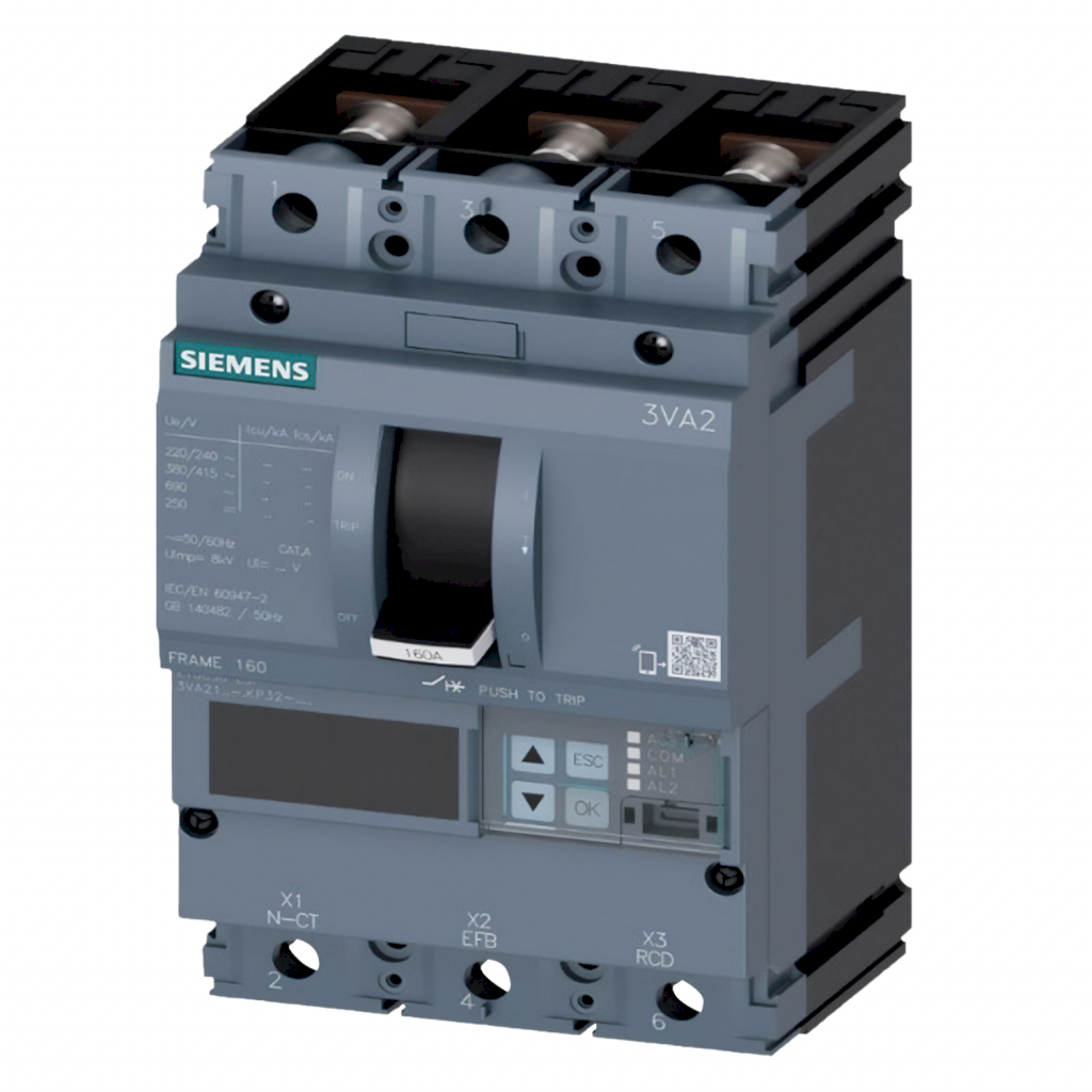 Interr. ETU850LSI 3P 160A 690VCA Siemens