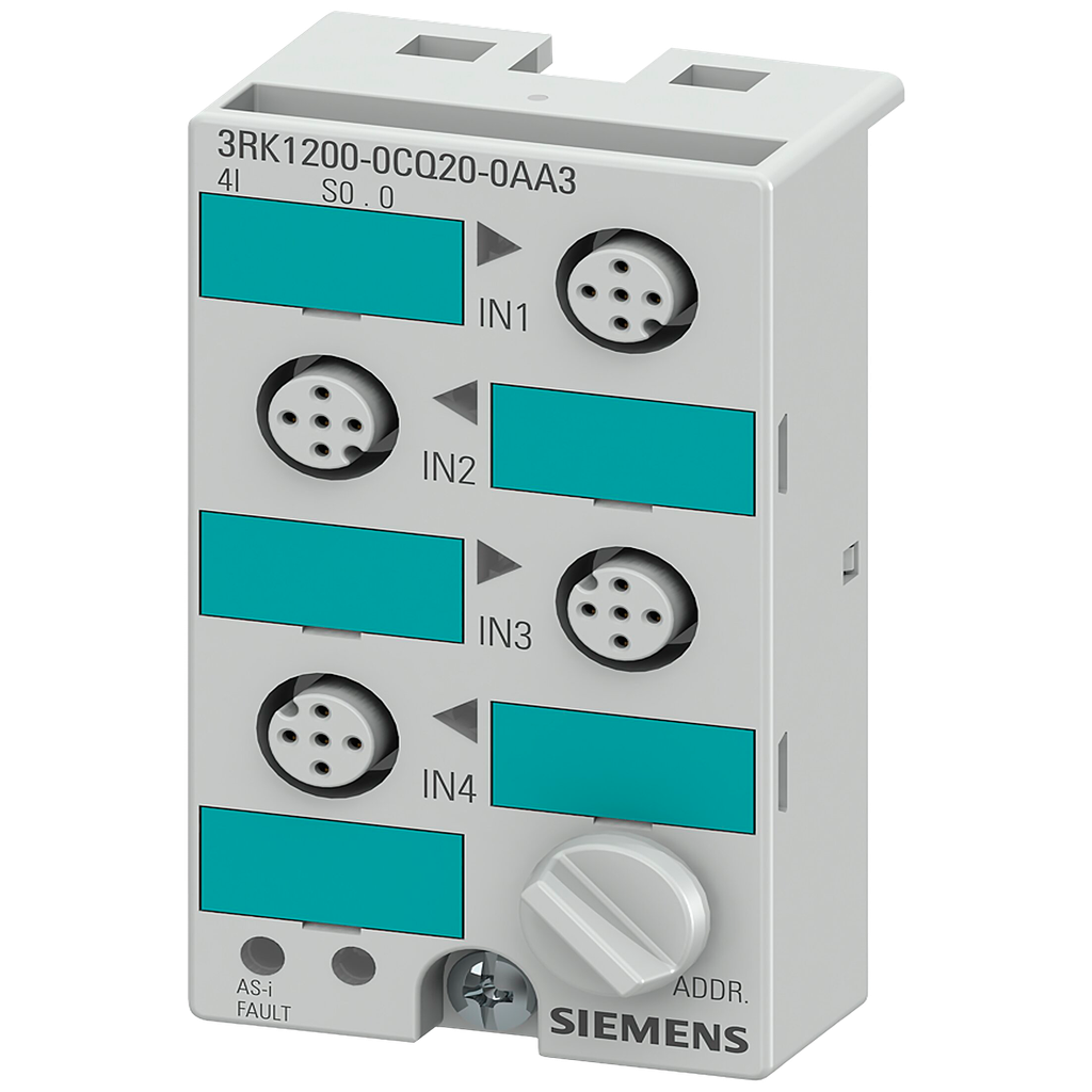 [37895] Módulo Compacto As-I K45 IP67 4Ent M12 200ma Siemens