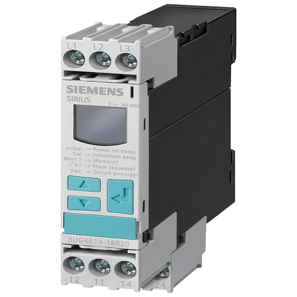 [14926] Monitor Dig Sec, Falta, Min, Max Tens 3X160-690 Siemens